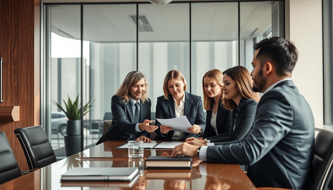 Senior legal support team